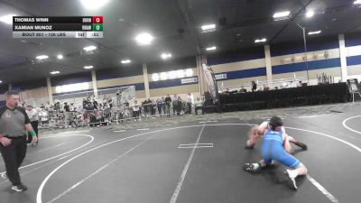 126 lbs Consi Of 16 #2 - Thomas Winn, Burns Or vs Xamian Munoz, Brawley Wr Ac