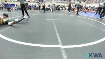 90 lbs Quarterfinal - Joel Ramirez, Hennessey Takedown Club vs Creed Rolan, Standfast OKC