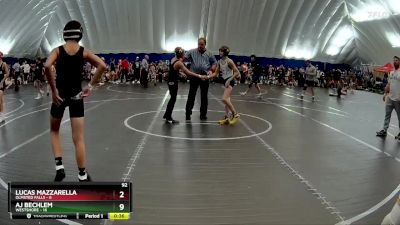 96 lbs Round 4 (8 Team) - Liam Polk, Westshore vs Carter Beach, Olmsted Falls