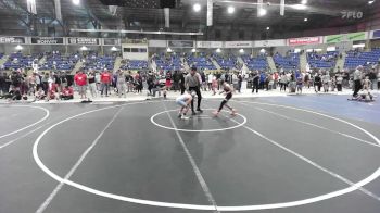 90 lbs Consi Of 8 #2 - Carter Mochel, Duran Elite vs Ethan Meneses, Robert Meneses