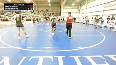 170 lbs Consi Of 4 - Jules Deshotels, LA vs Ryan Thompson, NC