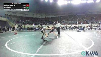 98 lbs 7th Place - Milton Hernandez, Clinton Youth Wrestling vs Mylz Oft, Sallisaw Takedown Club