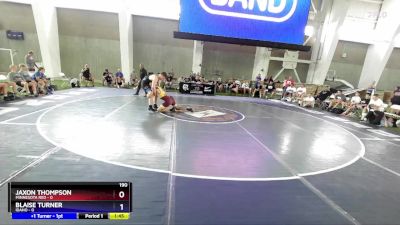 190 lbs Round 1 (8 Team) - Jaxon Thompson, Minnesota Red vs Blaise Turner, Idaho