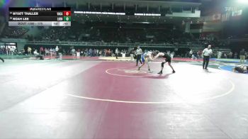 175 lbs Cons. Round 1 - Noah Lee, Linden vs Wyatt Thaller, Vacaville