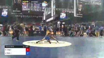 100 lbs Consi Of 16 #1 - Kealonie Vega, Florida vs Jalen Bets, California