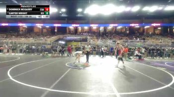 138 1A Cons. Round 1 - Dominick McGarry, St. Andrews vs Carter Wright, Bradenton Christian HS