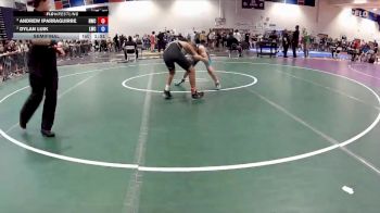 100 lbs Semifinal - Andrew Iparraguirre, NOVA Wrestling Club vs Dylan Luik, Legend Wrestling Club