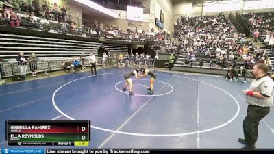 4A 130 lbs Champ. Round 1 - Ella Reynolds, Provo vs Gabrilla Ramirez, Tooele