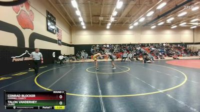 132E Round 2 - Talon Vanderhey, Laurel vs Conrad Blocker, Campbell County