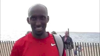 Abdi Abdirahman 5th overall & second American at Falmouth Road Race 2011