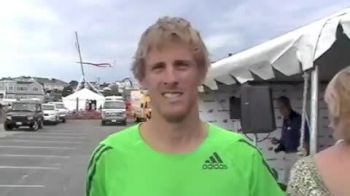 Brett Gotcher 10th overall & sixth american at Falmouth Road Race 2011