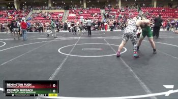 205 lbs Semifinal - Remington Pugh, Garden Plain Wrestling Club vs Preston Burbach, Central City Junior Wrestling