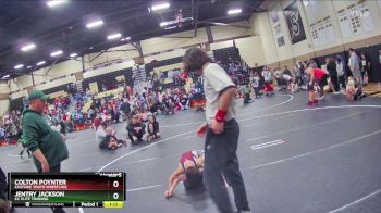 125 lbs Round 5 - Colton Poynter, Eastside Youth Wrestling vs Jentry Jackson, Kc Elite Training