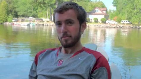 Chris Derrick training in Maine and talking final season 2011 XC