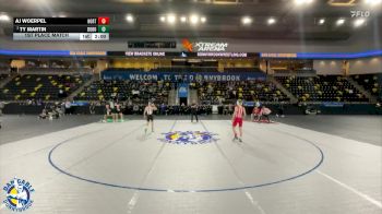 106 lbs 1st Place Match - AJ Woerpel, Hortonville vs Ty Martin, Don Bosco