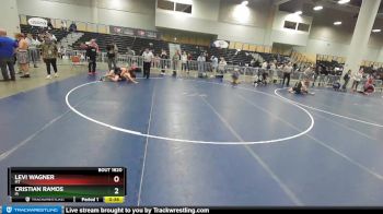 138 lbs Cons. Round 4 - Levi Wagner, MT vs Cristian Ramos, IA