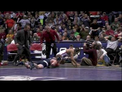Andrew Long vs Tyler Graff (133) - 2011 Big Ten Wrestling Championships