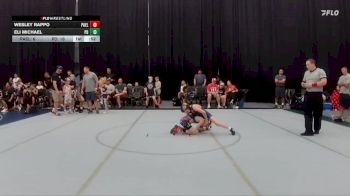 64 lbs Round 4 (6 Team) - Eli Michael, Potentially Dangerous vs Wesley Rappo, PA East Lightning