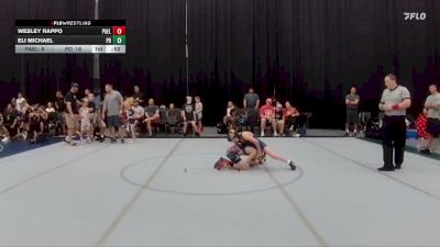 64 lbs Round 4 (6 Team) - Eli Michael, Potentially Dangerous vs Wesley Rappo, PA East Lightning