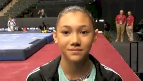 Defending Junior National Champion Kyla Ross talks about her Visa preparations kyla ross
