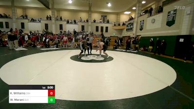 220 lbs Round Of 32 - Kyng Williams, Cohasset vs Will Marani, Duxbury