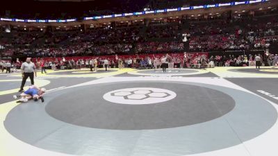 126 lbs Cons. Quarters - Grady Lambdin, Chippewa vs Bentley Stephen, Barnesville