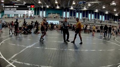 175 lbs Round 2 (4 Team) - Alan Garcia, Cowboy WC vs Josue Matos, Ex1t Mafia