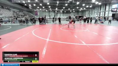 136 lbs 3rd Place Match - Samson Kjar, Liberty Warriors Wrestling Academy vs Norman Anderson, Team Aggression WC