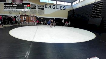 215 lbs Round Of 32 - Yuself Eldigwy, Brien McMahon vs Jalen Canales, South Windsor