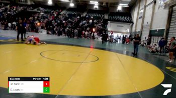 215 lbs Champ. Round 1 - Zachariah Tarin, Imperial vs Christian Lopez, Sedgwick County