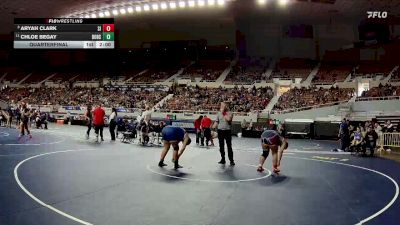 235-D1 Quarterfinal - Aryah Clark, Sierra Linda High School vs Chloe Begay, Dobson