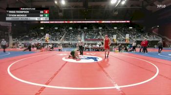 4A-175 lbs Champ. Round 1 - Trigg Thompson, Central vs Tyvon Nichols, Kelly Walsh