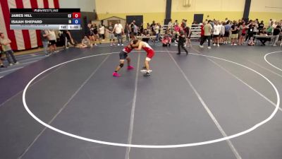 175 lbs Cons. Round 2 - James Hill, KS vs Isaiah Shepard, IA