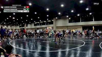 132 lbs Round 4 (6 Team) - Landon Caviness, Black Hive #3 vs Ephram Ormiston, Team Rich Habits White