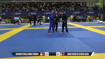 Antonio Petrella Nunes Tribuna vs André Ágabo De Oliveira Salim 2025 European Jiu-Jitsu IBJJF Championship