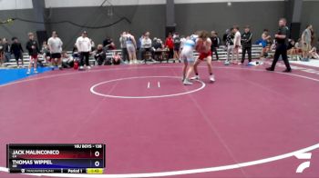 138 lbs Champ. Round 1 - Jack Malinconico, CA vs Thomas Wippel, OR