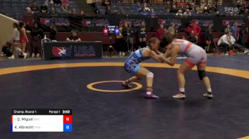 68 lbs Champ. Round 1 - Quilaztli Miguel, Bulldog Wrestling Club vs Kaylynn Albrecht, Titan Mercury Wrestling Club (TMWC)