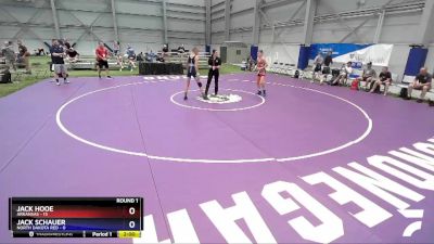 106 lbs Round 1 (6 Team) - Jack Hooe, Arkansas vs Jack Schauer, North Dakota Red