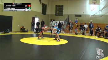 83 lbs Cons. Semi - Rylan Zinkin, Dethrone vs Angelo Cruz, Sutter Middle School