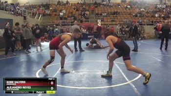 134 lbs Cons. Round 4 - Alejandro Reyes, Lima Shawnee vs Kobe Salyers, Edgewood