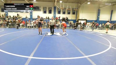 190 lbs Quarterfinal - Luke Donis, Milford vs Caden Chase, Central Catholic