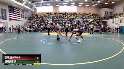 175 lbs 7th Place Match - Josh Lyons, NORTH ROYALTON vs Amir Abukhalil, VALLEY FORGE