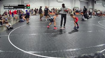 52 lbs Round 3 - Darian Hernandez, FL Scorpions Wrestling Club vs Casey Allen, Longwood Wrestling Club