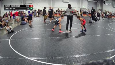 52 lbs Round 3 - Darian Hernandez, FL Scorpions Wrestling Club vs Casey Allen, Longwood Wrestling Club