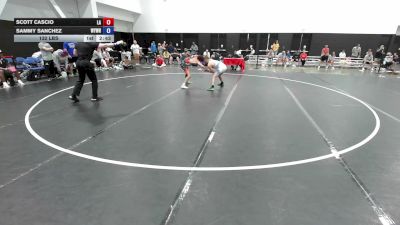 132 lbs Scott Cascio, Team Louisiana vs Sammy Sanchez, Team Wyoming White