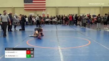 101 lbs Prelims - Gavin Simonelli, Washington Twp. Minutemen ES vs Malyki Holtzman, Middletown WC ES