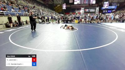 120 lbs Rnd Of 64 - Vince Jasinski, IL vs Cale Vandermark, IA