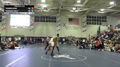 285 lbs 3rd Place Match - Romeo Klein, Prairie, Cedar Rapids vs Randale Kelly, Iowa City, West