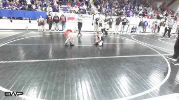 67 lbs Quarterfinal - Autumn Brigge, Mojo Grappling Academy vs Camryn Price, Team Tulsa Wrestling Club