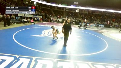 132 lbs Cons. Round 1 - Clara Parsons, Northern Adirondack/Beekmantown vs Ainsleigh Amo, Gouverneur